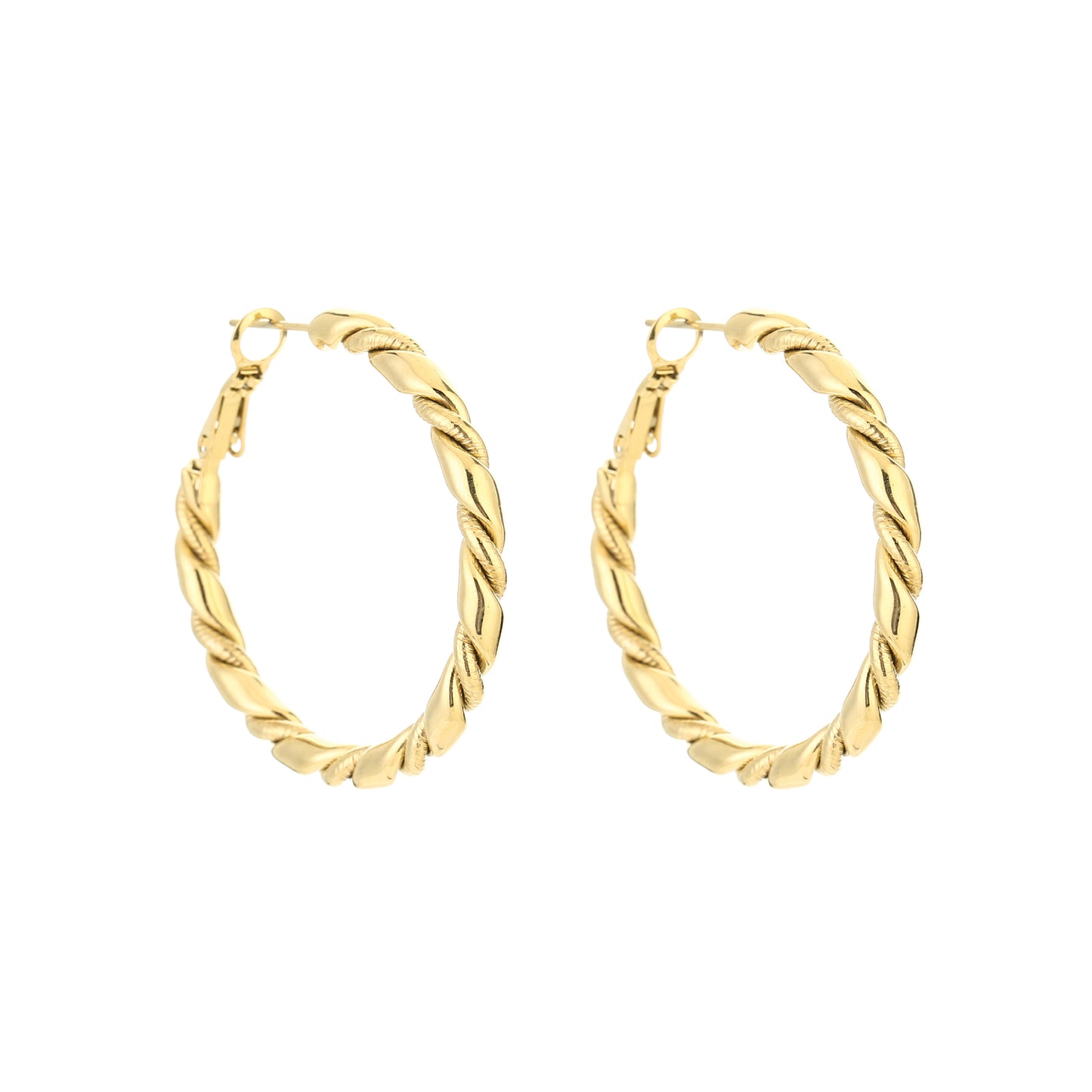 Statement oorbellen goud